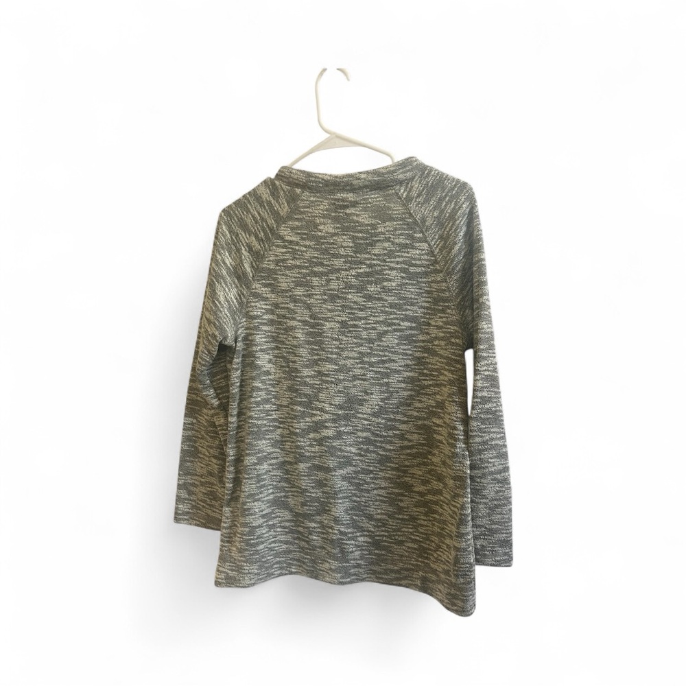 Ruby Rd. Black and White Knit Top - Picture 2 of 3